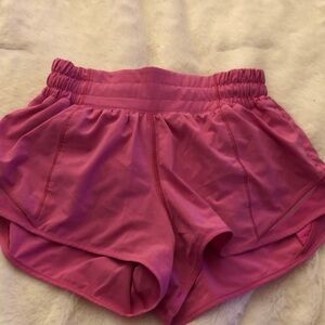 lululemon athletica Vibrant Pink Athletic Shorts